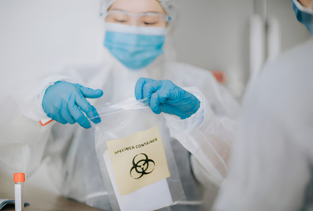 Hazardous materials bulk sampling in Vancouver – sampling floor tile suspected for asbestos